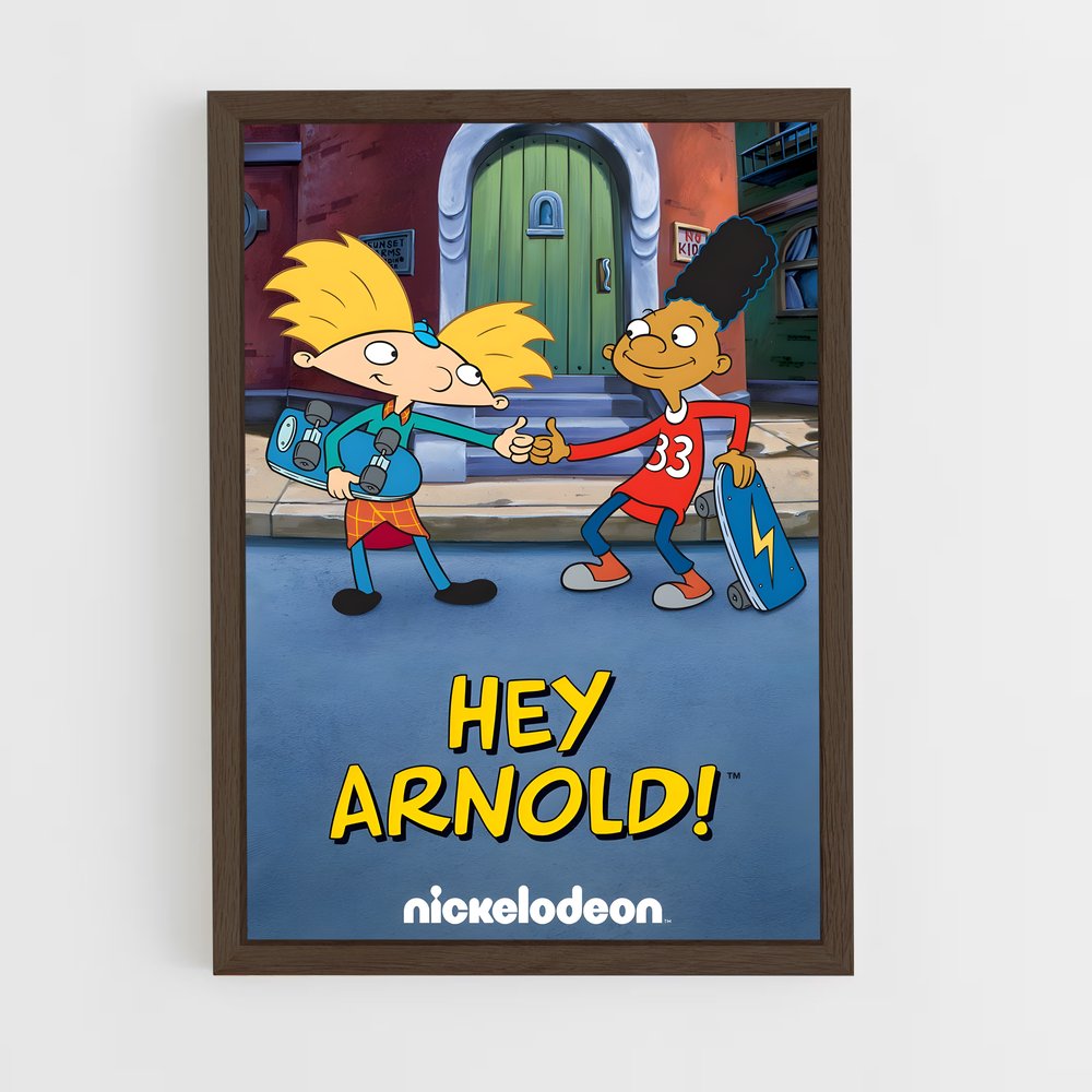 ap-nickelodeon-4 cadre Bois foncé