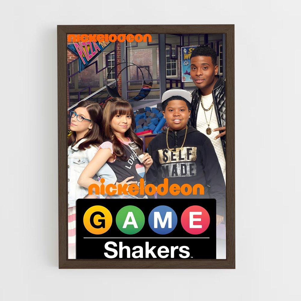ap-nickelodeon-5 cadre Bois foncé