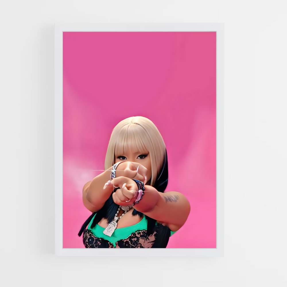 ap-nicki minaj-2 cadre Blanc