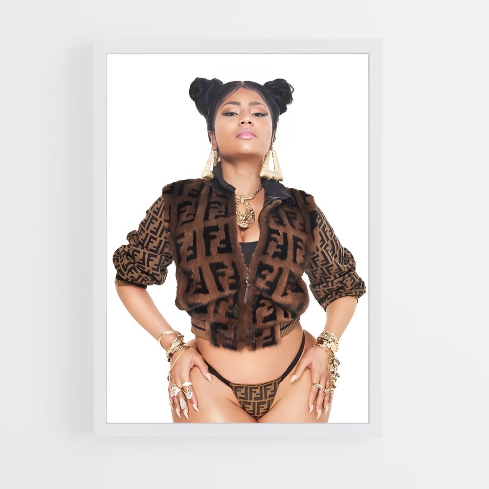 ap-nicki minaj-5 cadre Blanc