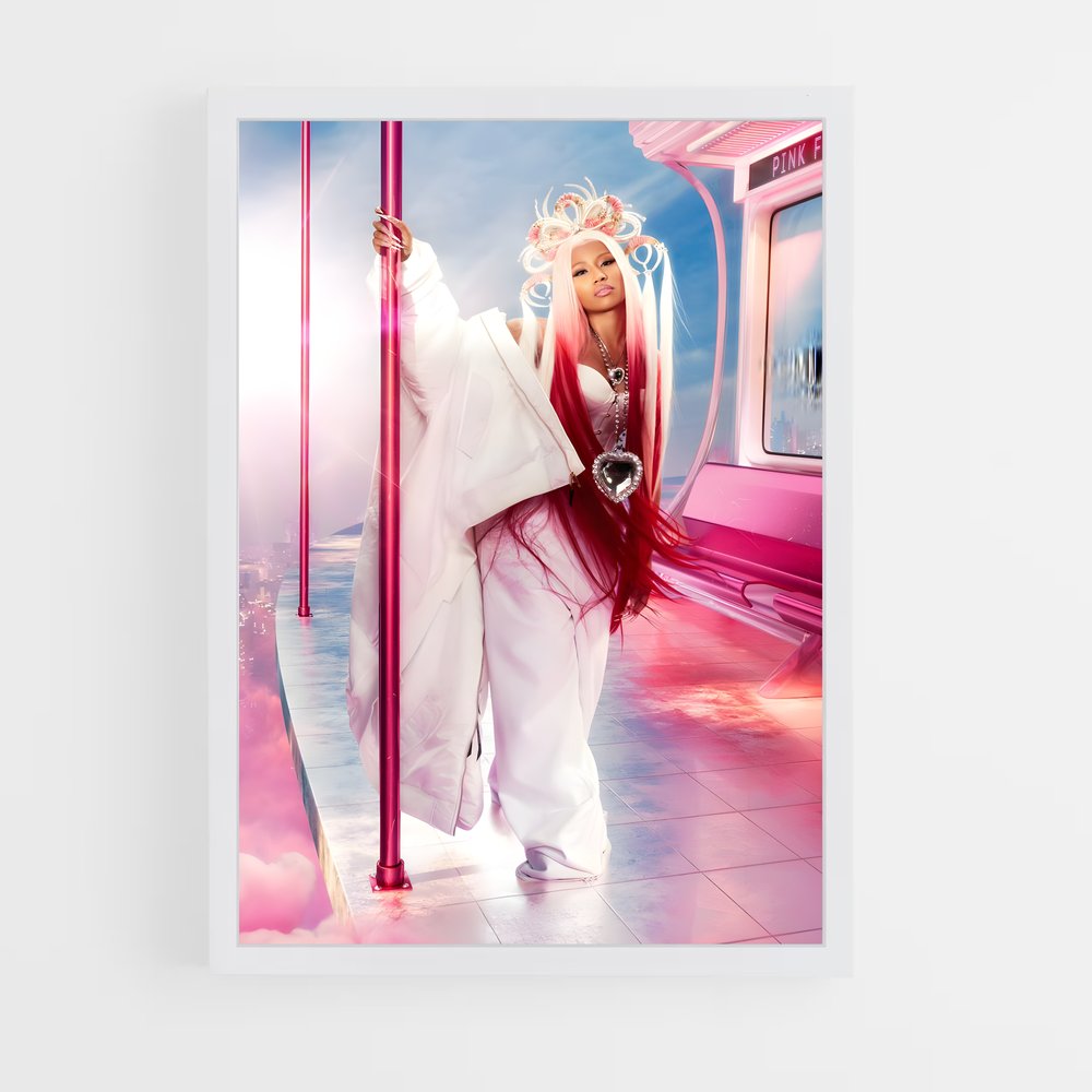 ap-nicki minaj-6 cadre Blanc