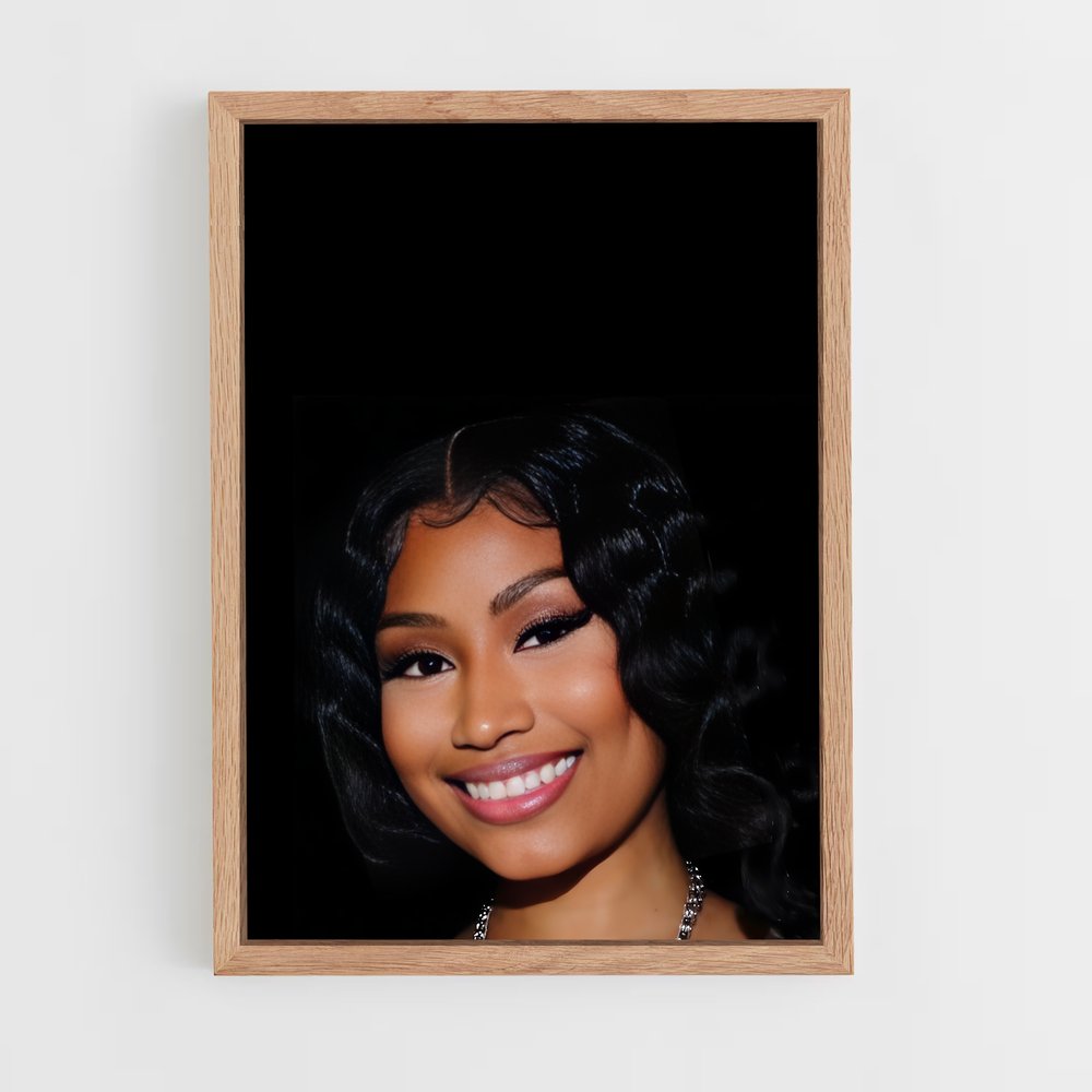 ap-nicki minaj-9 cadre Bois clair