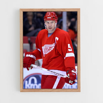 ap-nicklas lidstrom-1 cadre Bois clair