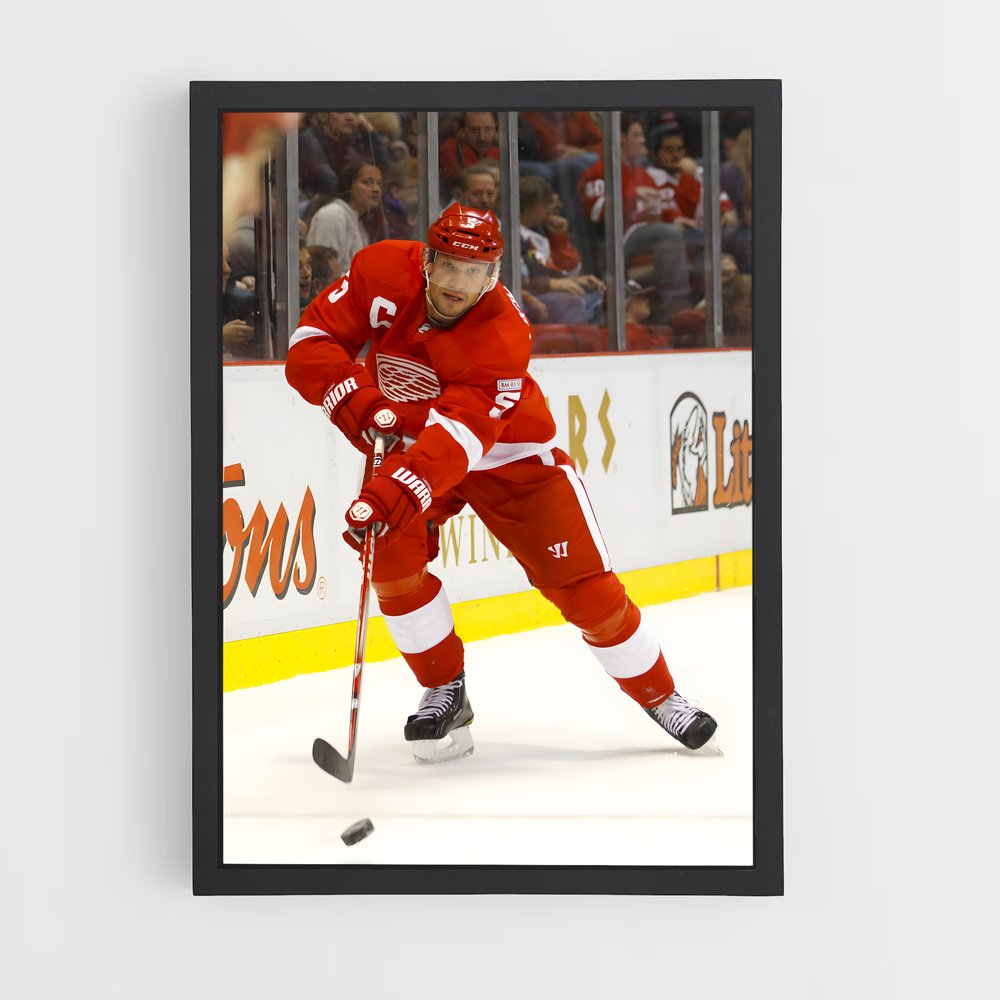ap-nicklas lidstrom-5 cadre Noir