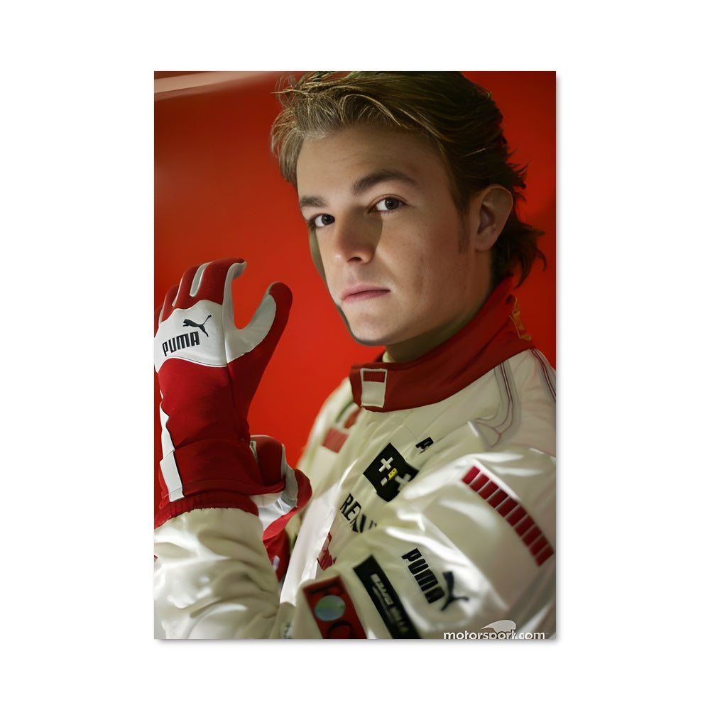 Poster Champion au Volant