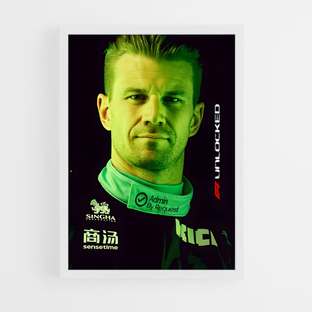 ap-nico hulkenberg-2 cadre Blanc