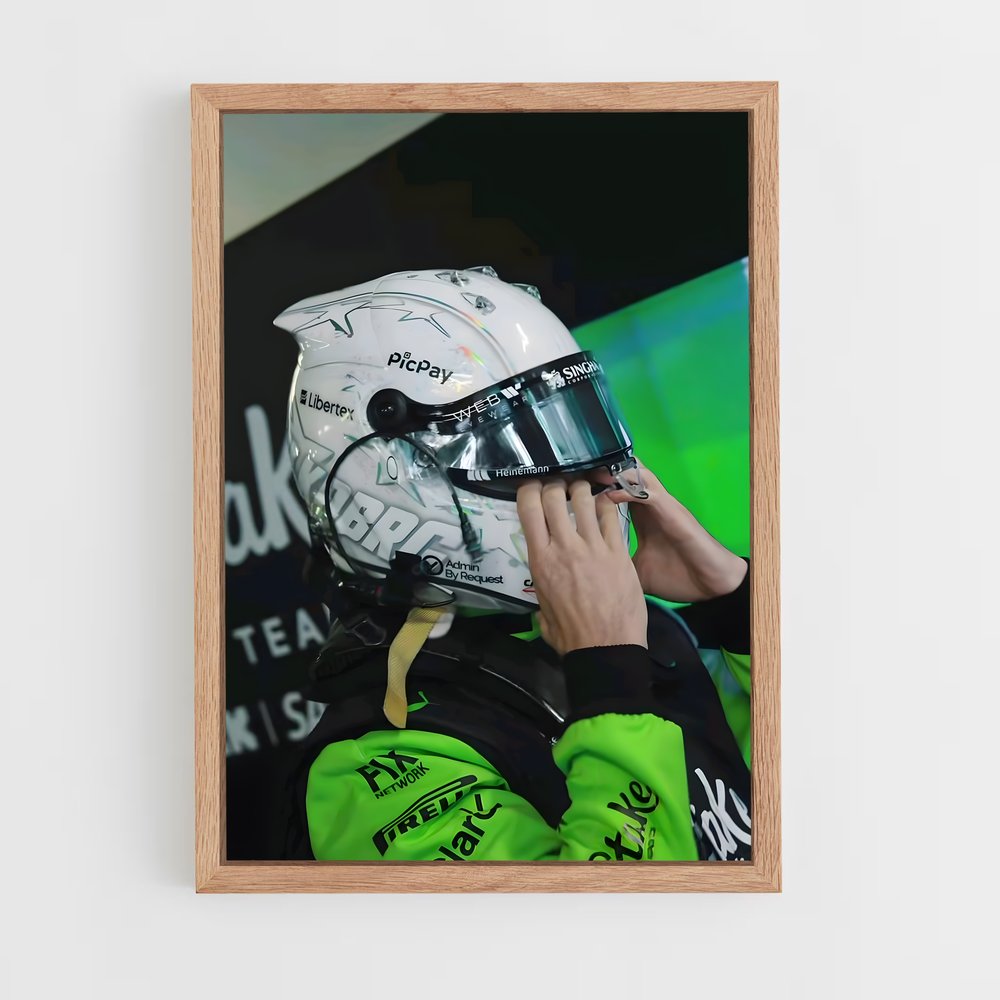 ap-nico hulkenberg-4 cadre Bois clair