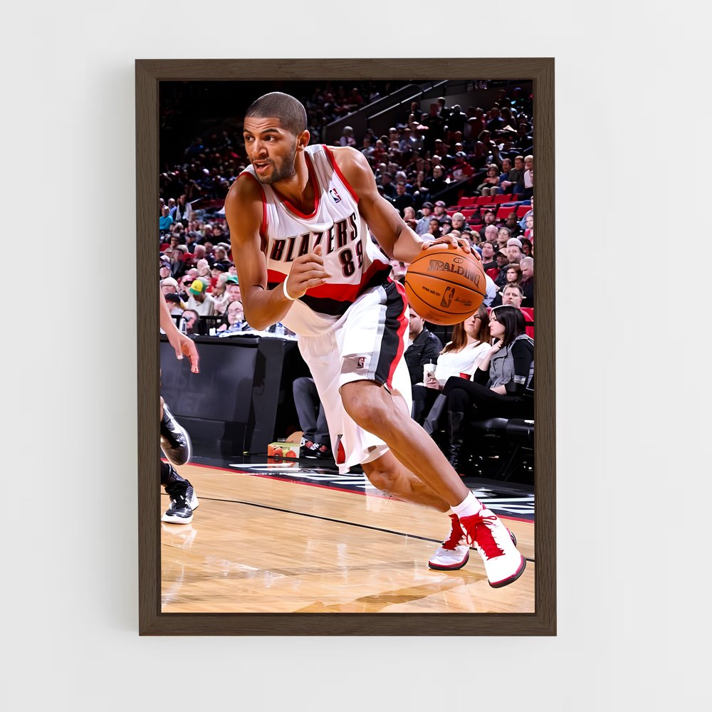 ap-nicolas batum-1 cadre Bois foncé