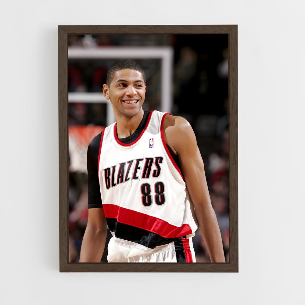 ap-nicolas batum-2 cadre Bois foncé