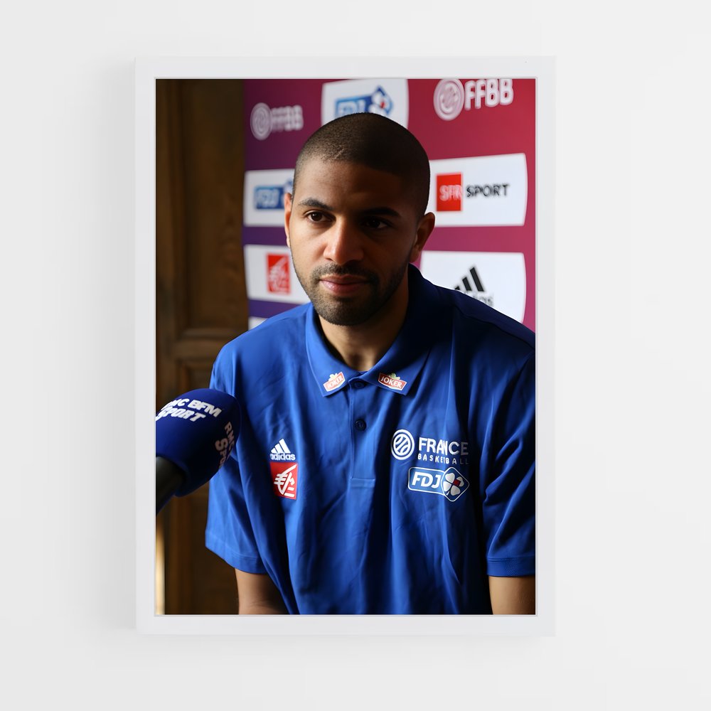 ap-nicolas batum-5 cadre Blanc
