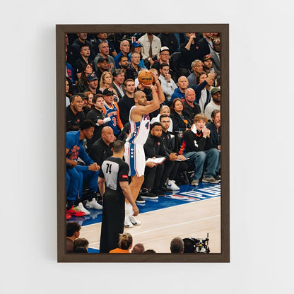 ap-nicolas batum-6 cadre Bois foncé