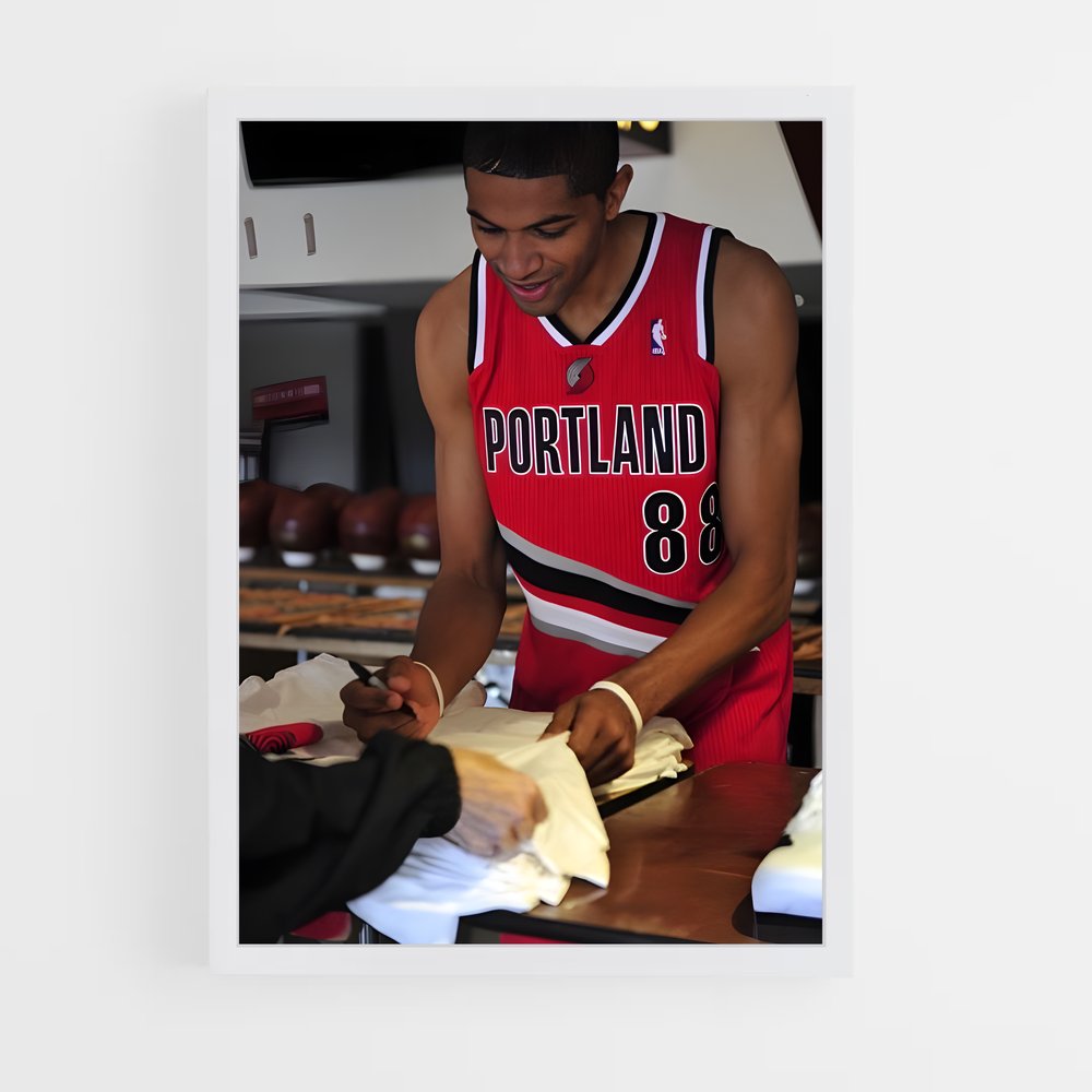 ap-nicolas batum-7 cadre Blanc