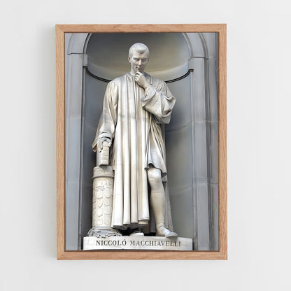 ap-nicolo machiavelli-5 cadre Bois clair