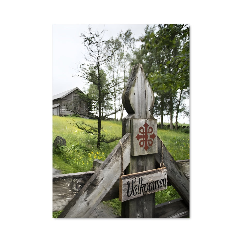 Poster Bienvenue à Nidaros