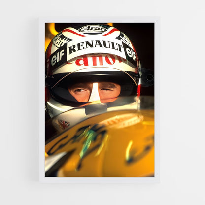 ap-nigel mansell-4 cadre Blanc