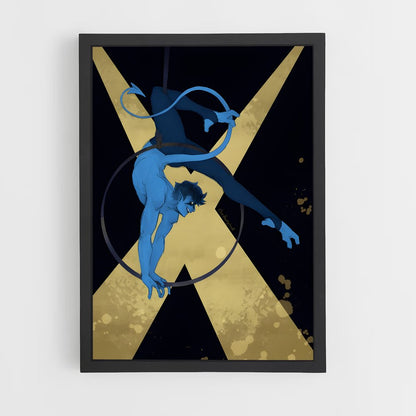 ap-nightcrawler x-men-1 cadre Noir