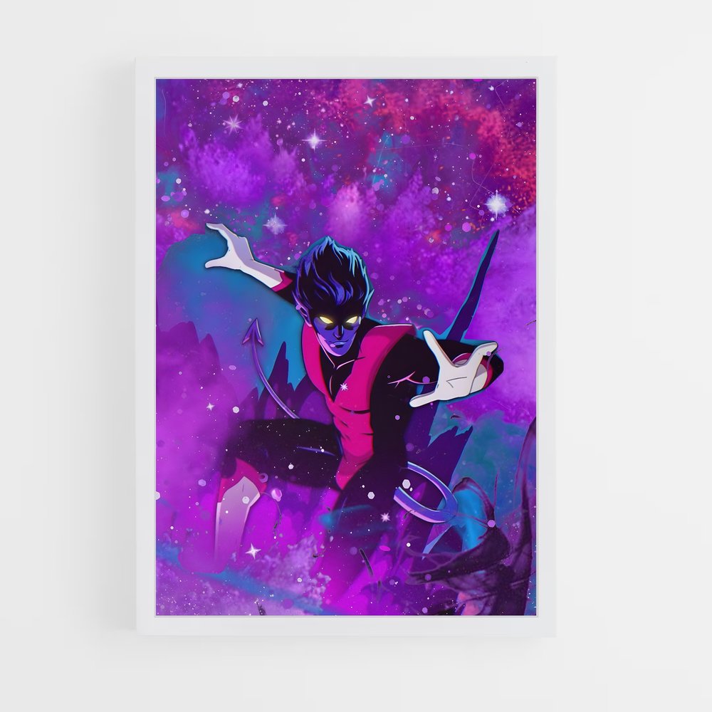 ap-nightcrawler x-men-2 cadre Blanc