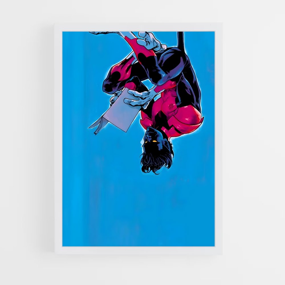 ap-nightcrawler x-men-5 cadre Blanc