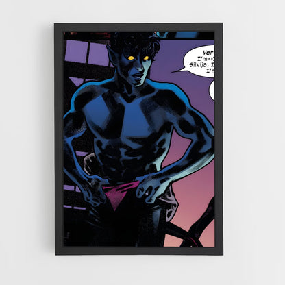 ap-nightcrawler x-men-6 cadre Noir
