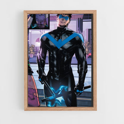 ap-nightwing-4 cadre Bois clair