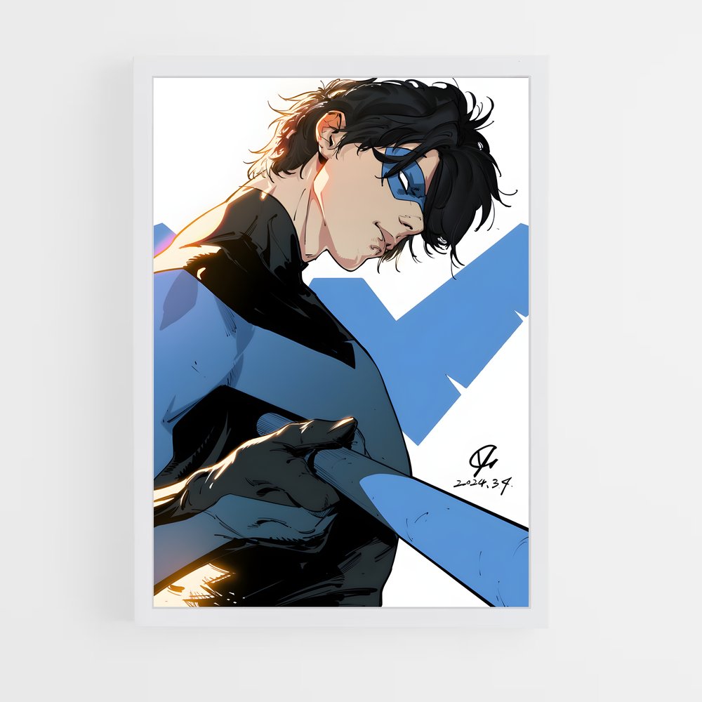 ap-nightwing-5 cadre Blanc