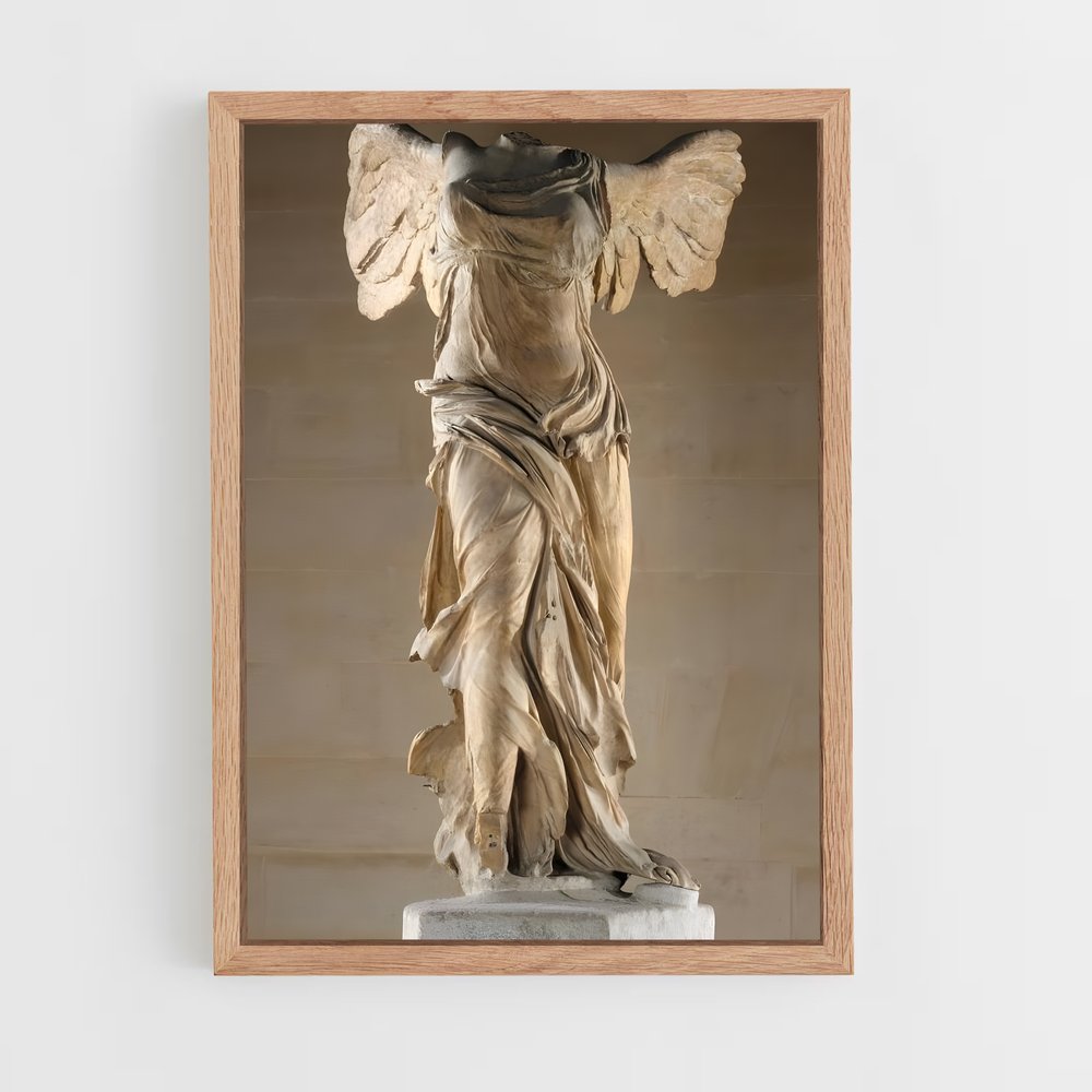 ap-nike of samothrace-1 cadre Bois clair