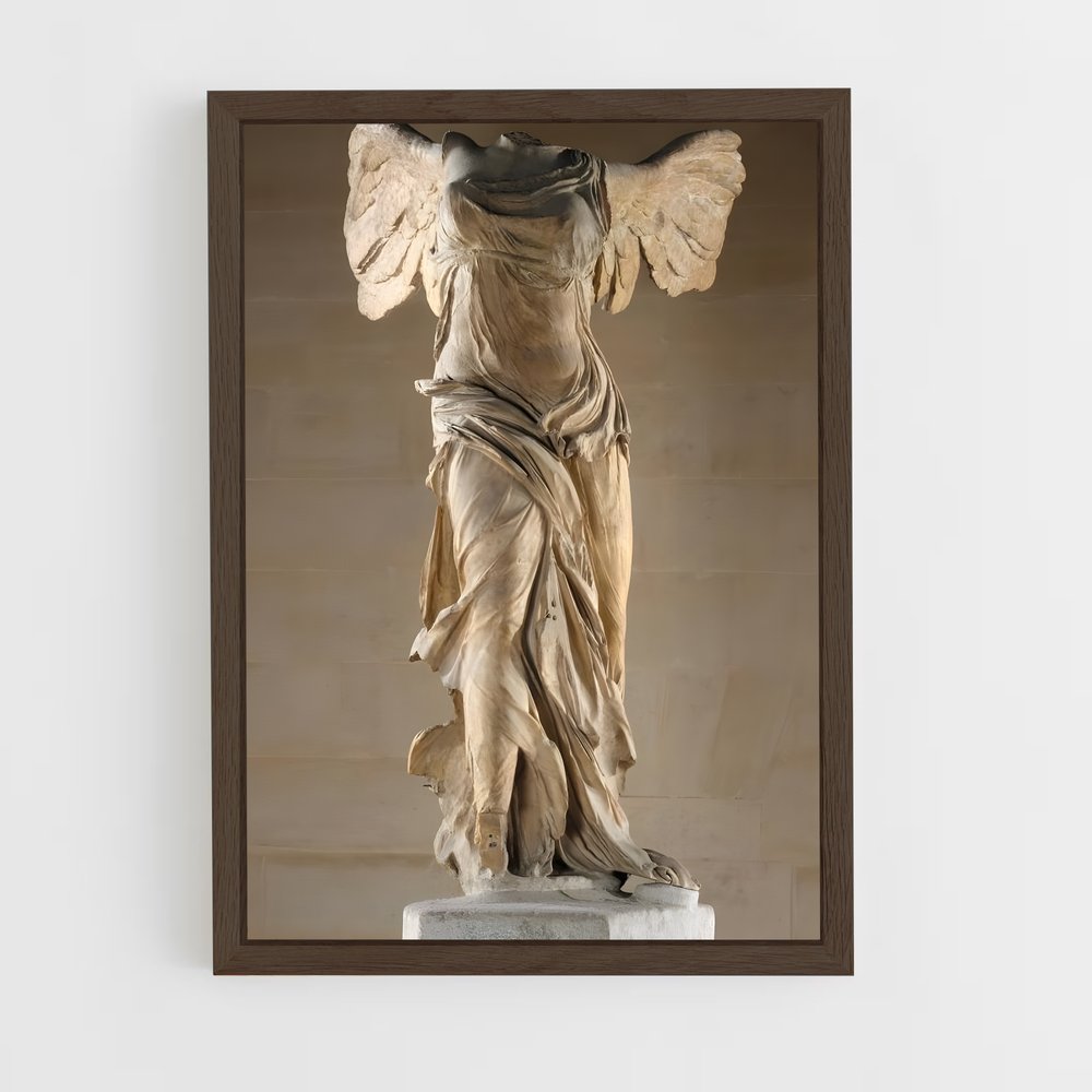 ap-nike of samothrace-1 cadre Bois foncé