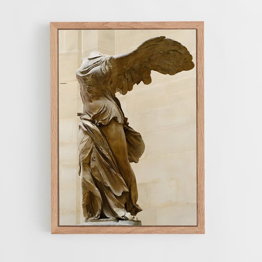 ap-nike of samothrace-2 cadre Bois clair