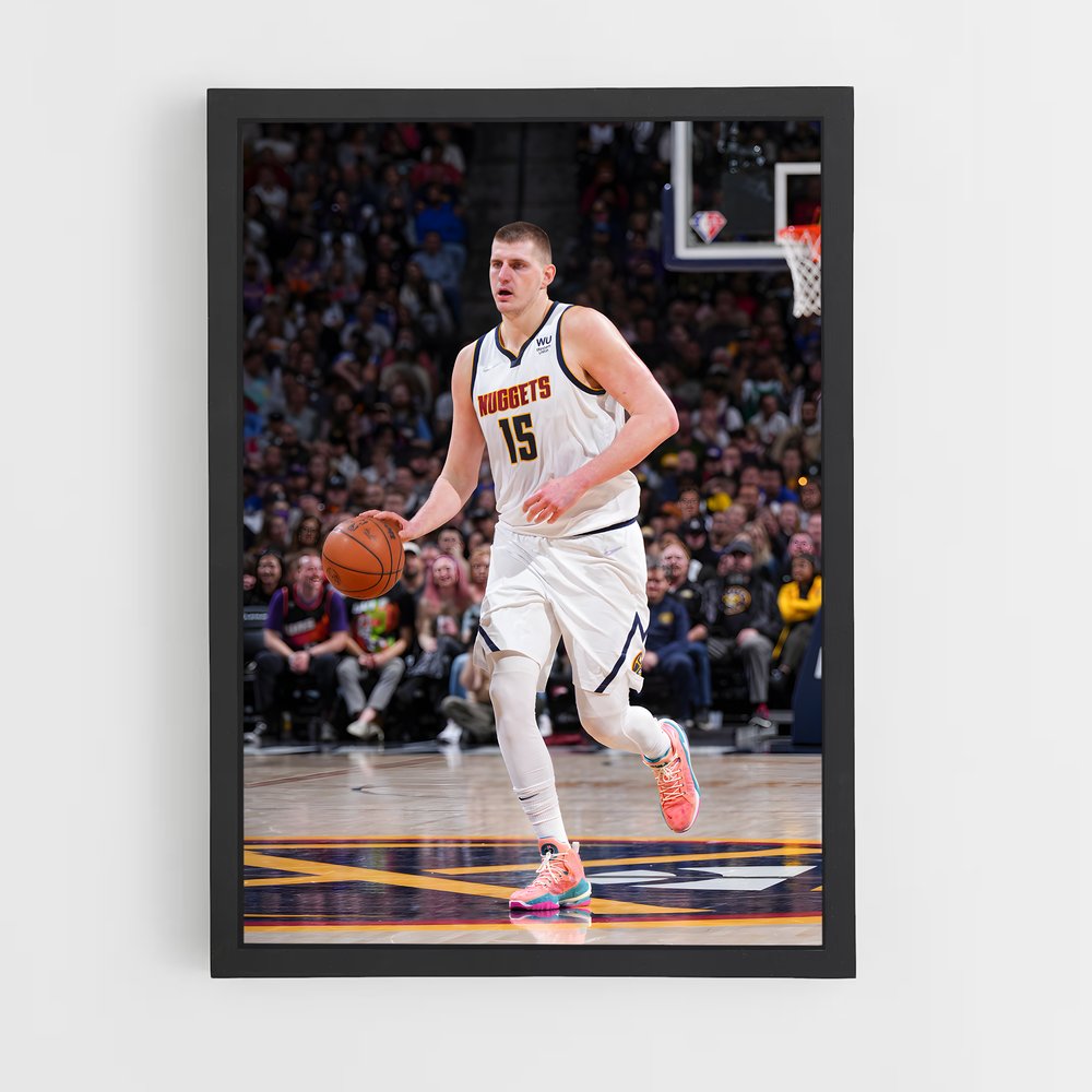 ap-nikola jokic-2 cadre Noir