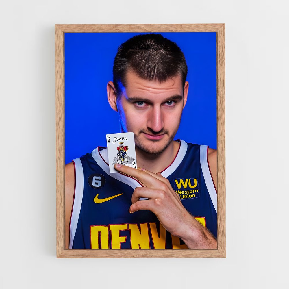 ap-nikola jokic-3 cadre Bois clair