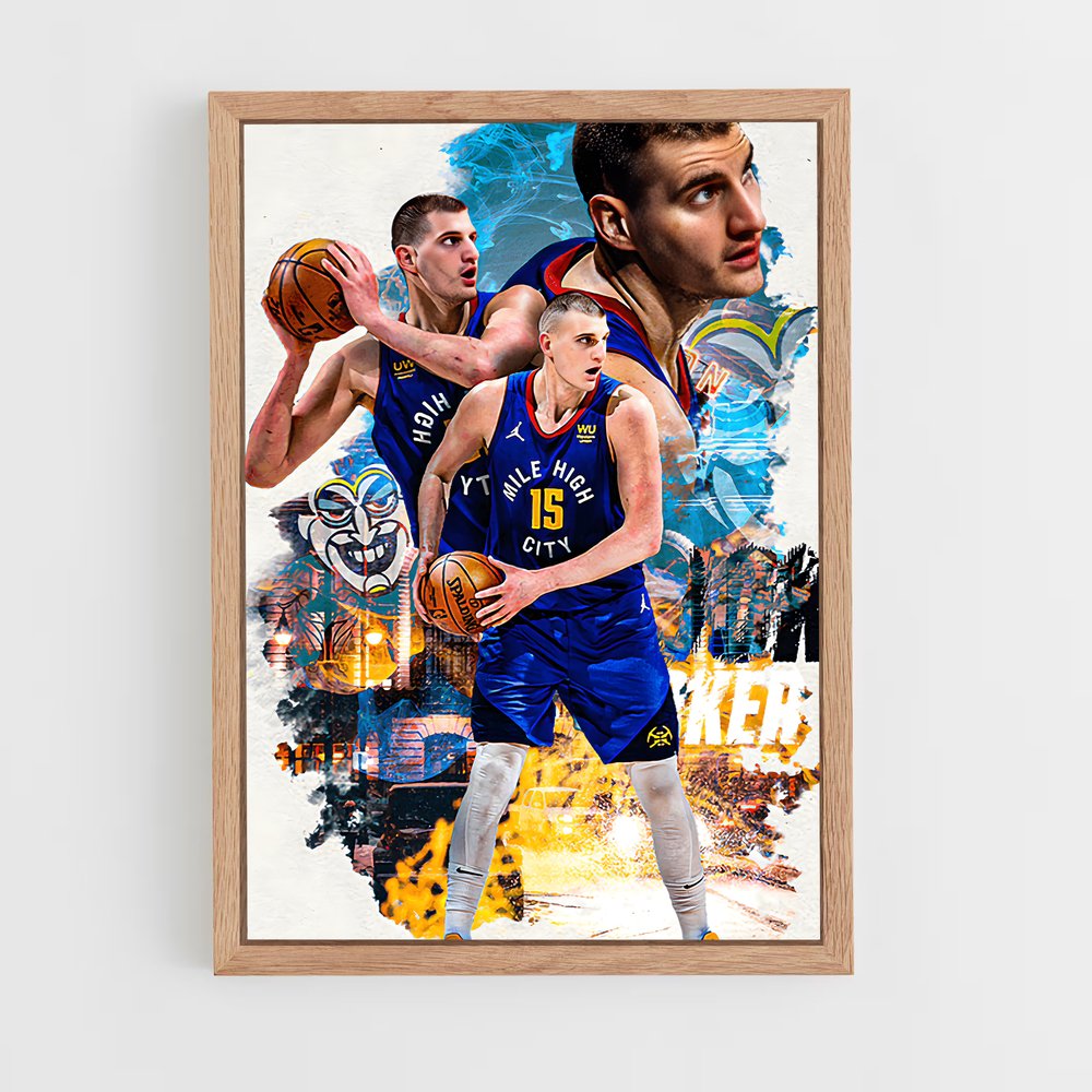 ap-nikola jokic-5 cadre Bois clair