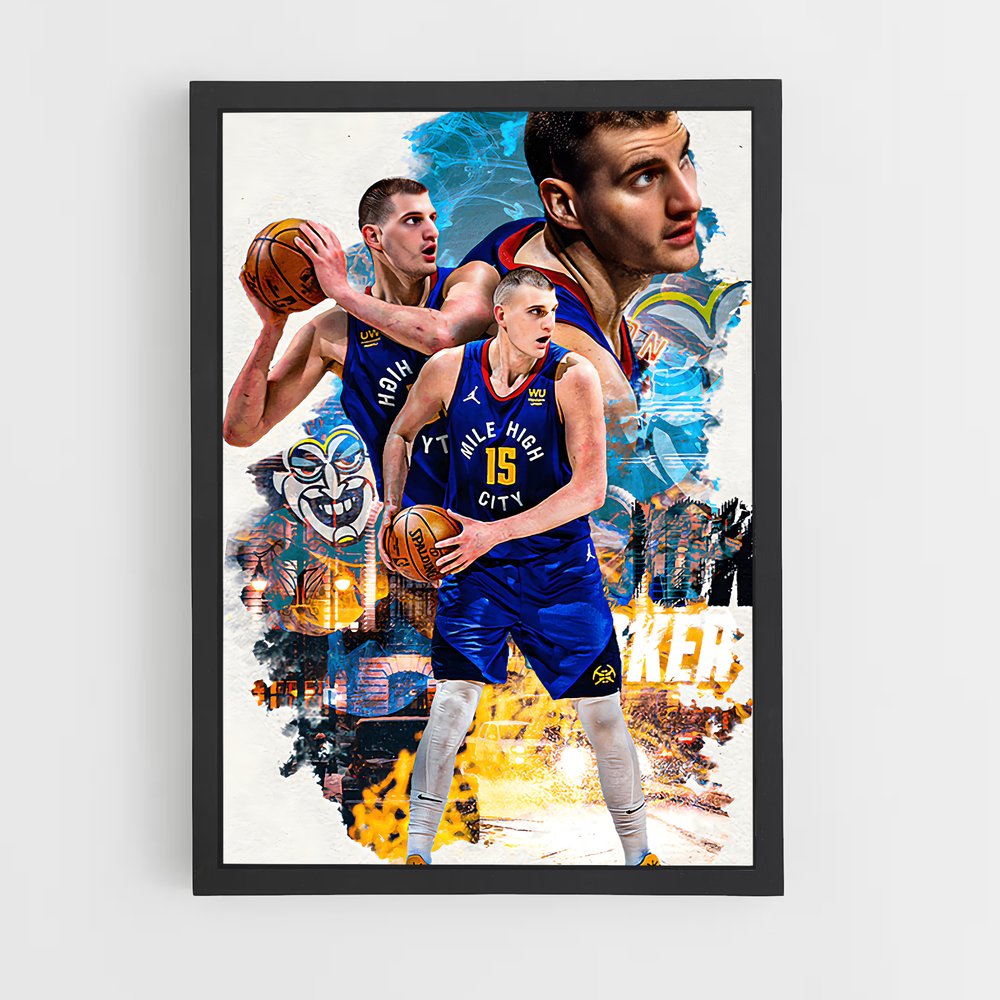 ap-nikola jokic-5 cadre Noir