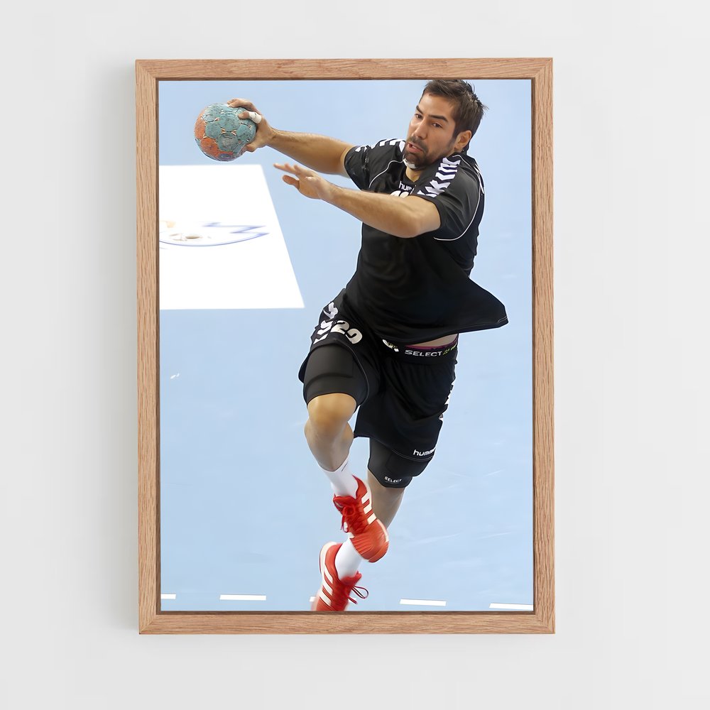 ap-nikola karabatic-2 cadre Bois clair