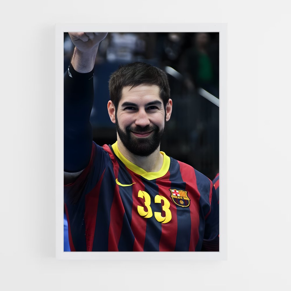 ap-nikola karabatic-4 cadre Blanc