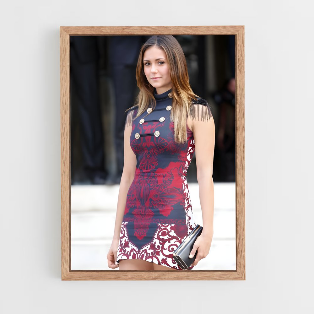 ap-nina dobrev-8 cadre Bois clair