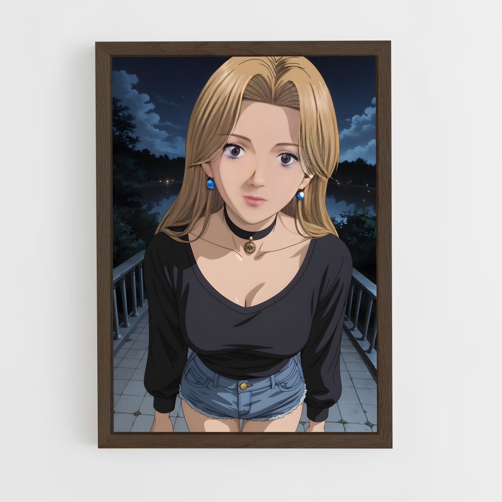 ap-nina fortner-2 cadre Bois foncé
