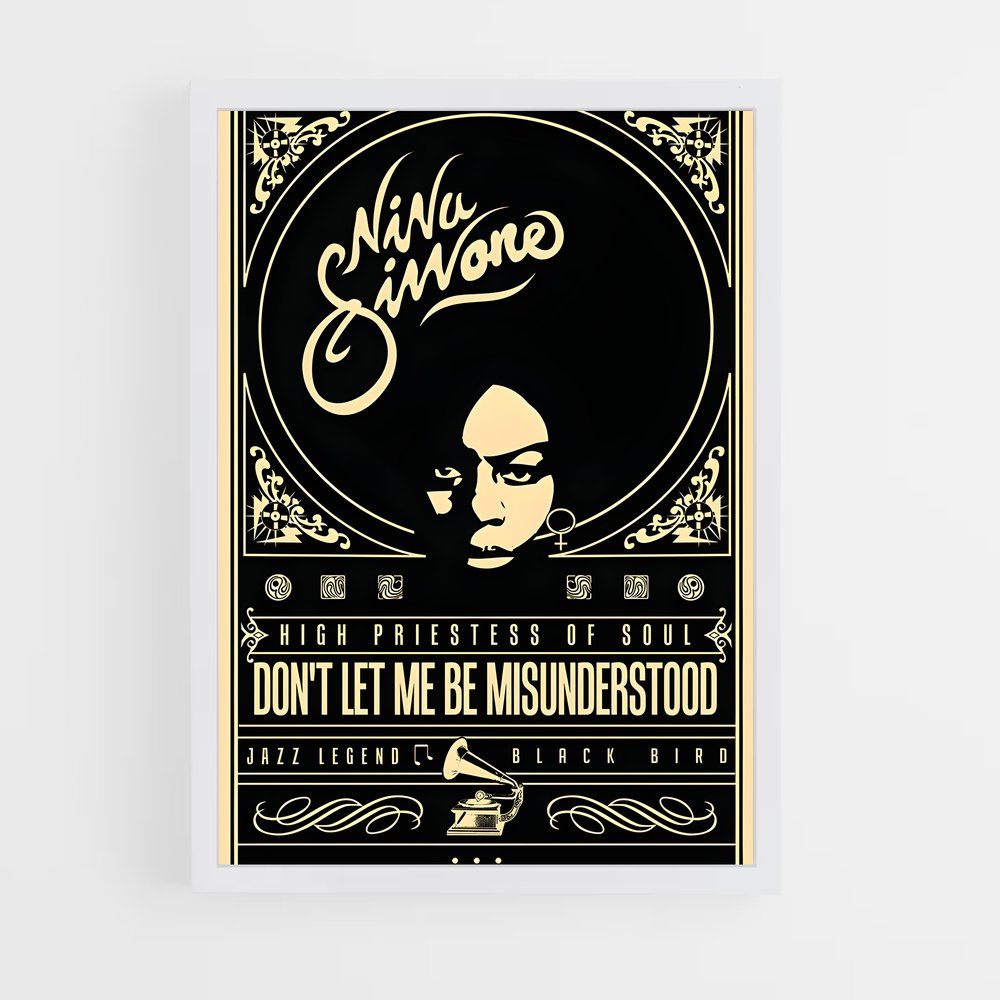 ap-nina simone-3 cadre Blanc