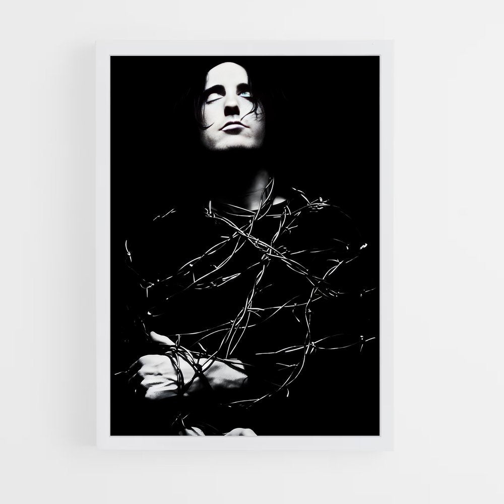 ap-nine inch nails-1 cadre Blanc