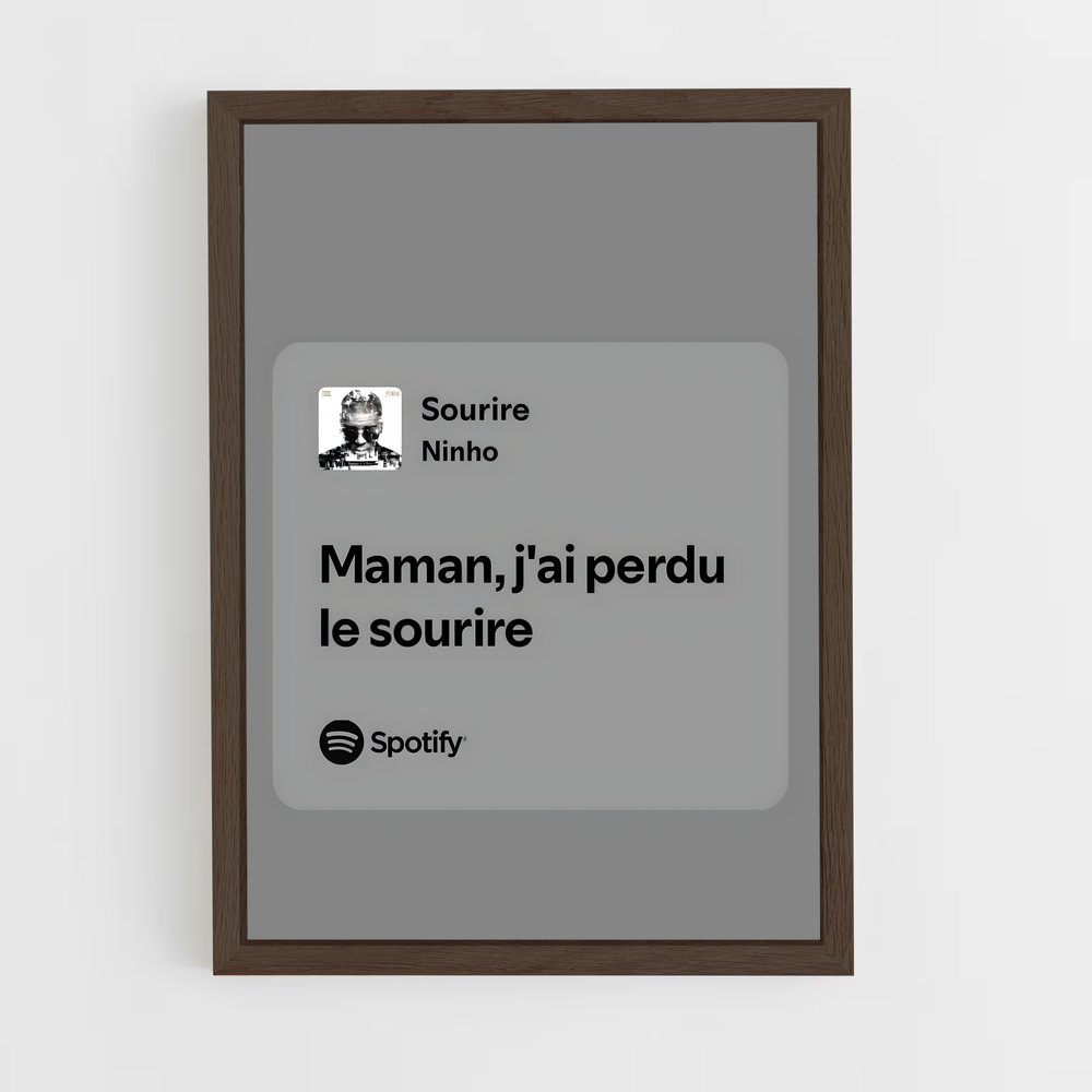 ap-ninho-7 cadre Bois foncé