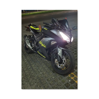 Poster Nuit de Moto