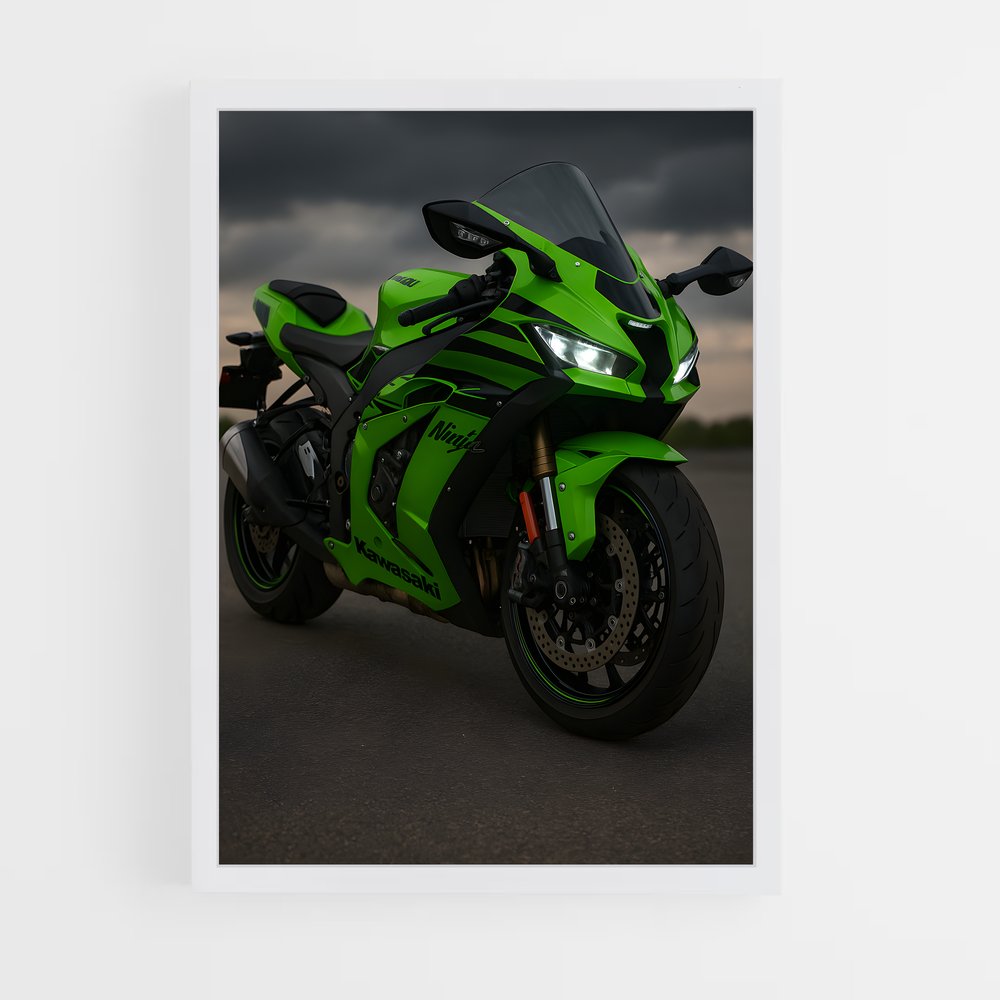 ap-ninja zx-10r-1 cadre Blanc