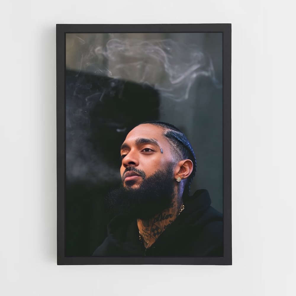 ap-nipsey hussle-1 cadre Noir