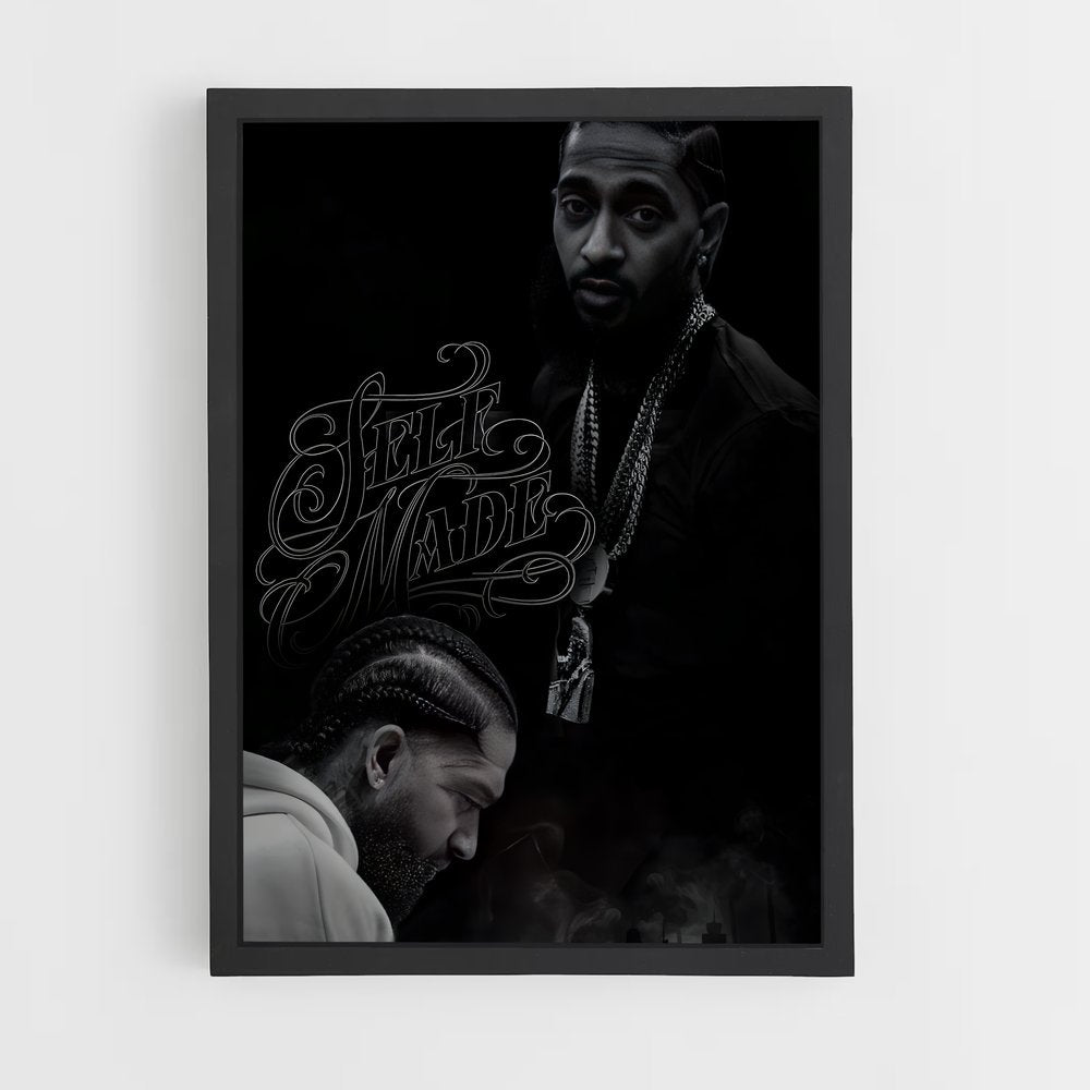 ap-nipsey hussle-4 cadre Noir