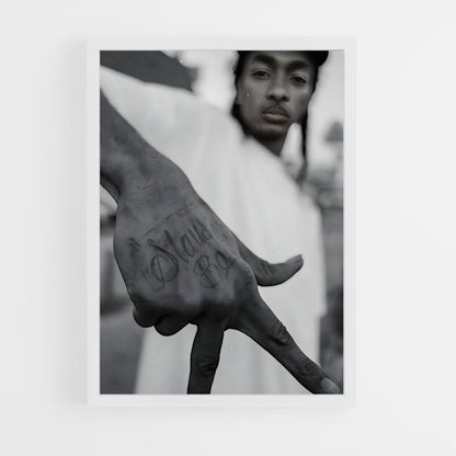 ap-nipsey hussle-7 cadre Blanc