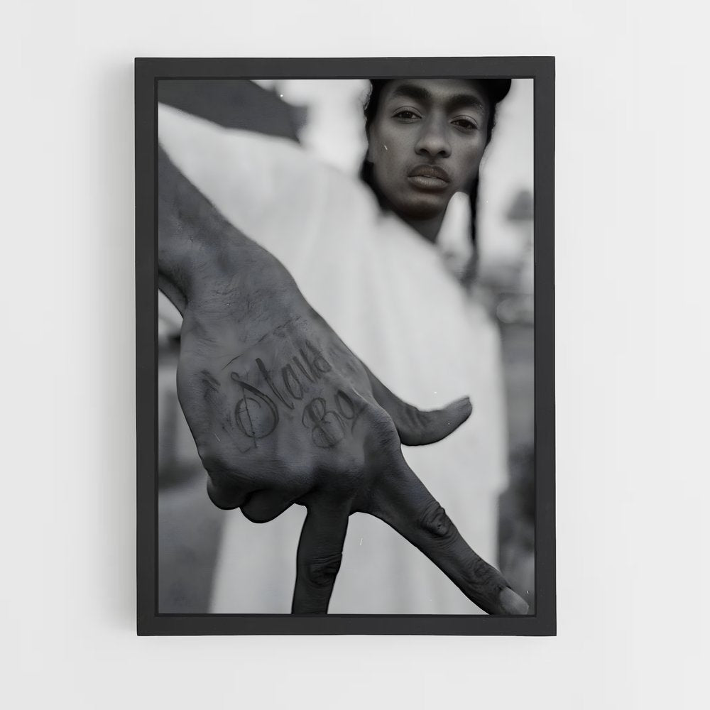 ap-nipsey hussle-7 cadre Noir