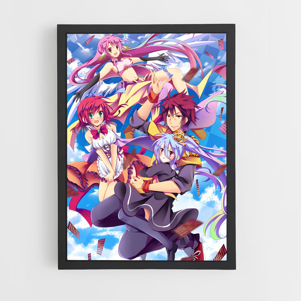 ap-no game no life-3 cadre Noir