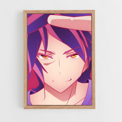 ap-no game no life-4 cadre Bois clair