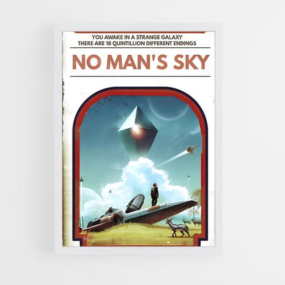 ap-no man sky-12 cadre Blanc