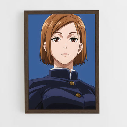 ap-nobara kugisaki-5 cadre Bois foncé