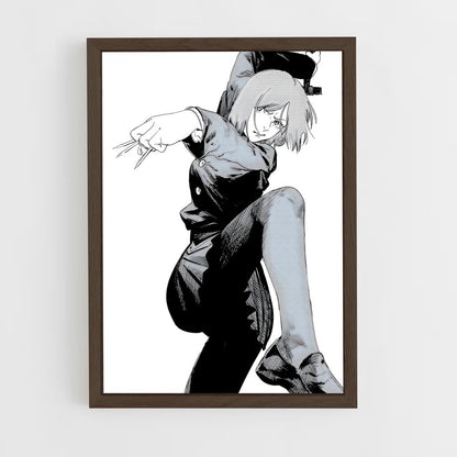 ap-nobara kugisaki-6 cadre Bois foncé